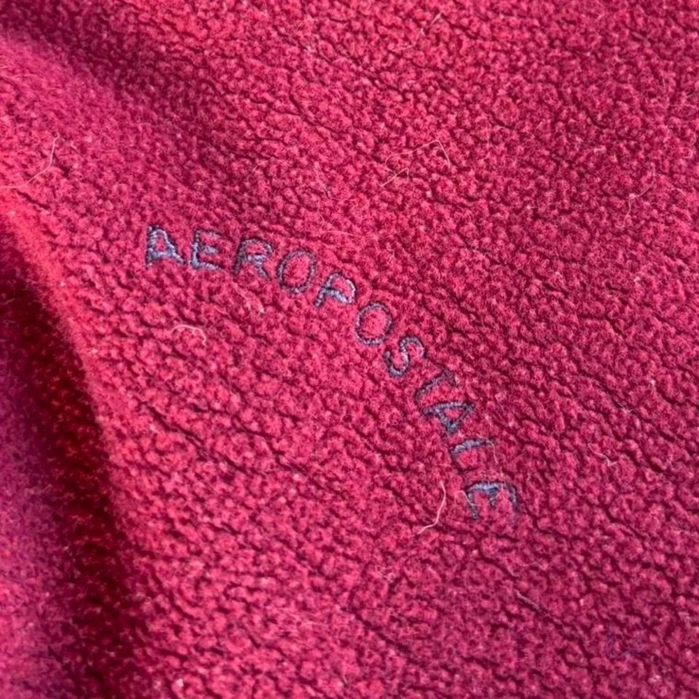 Vintage 90's Aeropostale Pullover Crewneck Fleece Colorblock Size XL